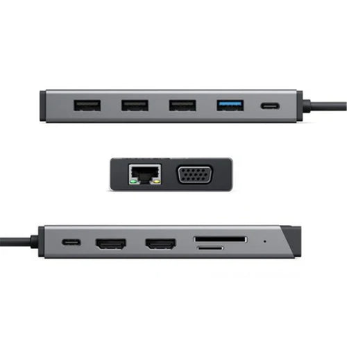 Alogic DUCDDV3V2USB-C 12-in-1 Triple Display Compact Dock