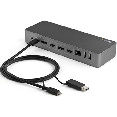 StarTech.com DK30C2DPEP USB-C & USB 3.0 Dual 4K Docking Station with 100W Power Delivery