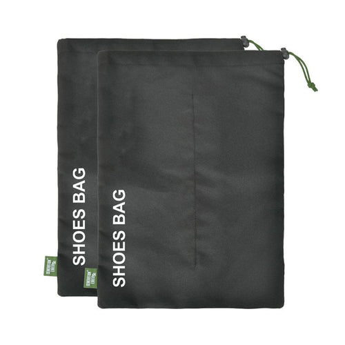 Evol EVACC6 - Generation Earth Recycled Shoe Bag Set of 2 – Black
