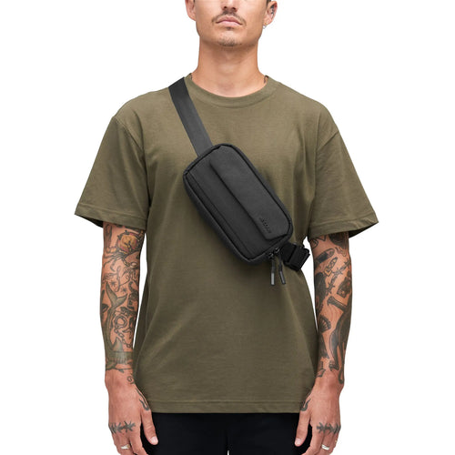 Incase CrossTown Sling Bag Pack With Woolenex - Black