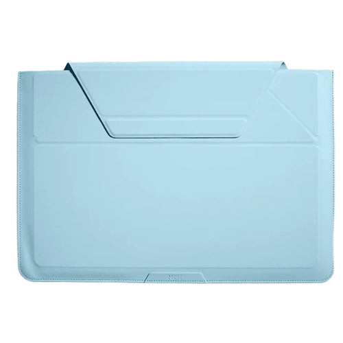 MOFT 2-in-1 Laptop Carry Sleeve with Built-in Adjustable Stand for 13"-14" laptops - Drift Blue