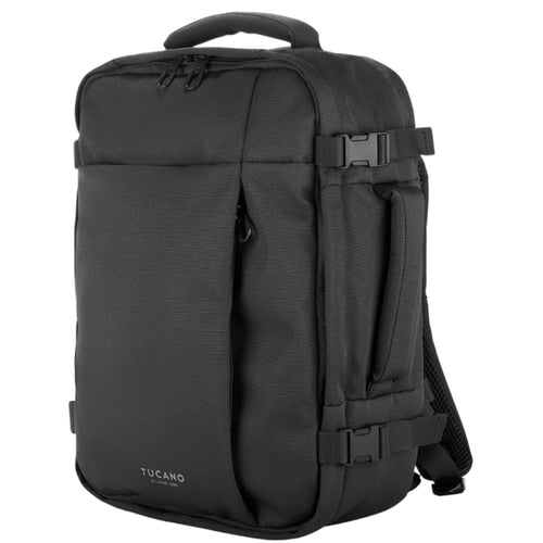 Tucano Tugo Carry On Travel Backpack for Laptop 15.6" Macbook Pro 16" - Black