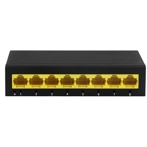 Go Wireless NZ Go Wireless GW-SW-8Gv2 8 Port Unmanaged Gigabit Switch GW-SW-8G