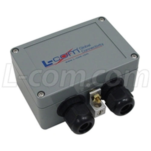 LP-37 - L-COM Compact Weatherproof Cat6 Gigabit Ethernet Lightning Protector