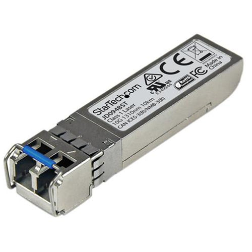 StarTech.com HPE JD094B Compatible SFP+ Module - 10GBASE-LR - 10GbE Single Mode (SMF) Fiber Optic Transceiver - 10GE Gigabit Ethernet SFP+ - LC 10km - 1310nm - DDM HPE 5900, 12500, 5500
