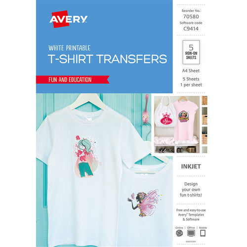 AVERY 237965 Tshirt Transfer Inspired IJ76
