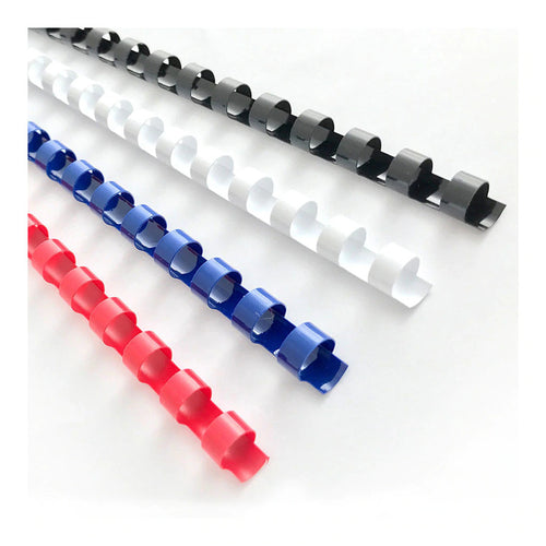 Okin Binding Plastic Coil 21 Ring - 25mm - Blue