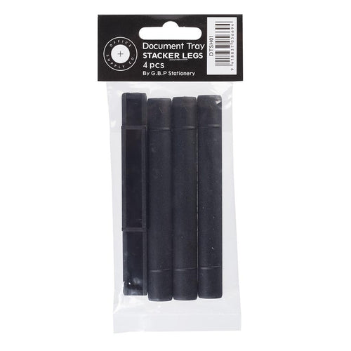 Okin DTSH01 Document Tray Stackers Plastic, Pack of 4
