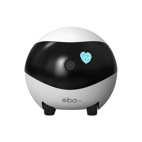 Enabot SE Wireless Camera Robot designed for pets, families A 1080p mobile pet/home security cam with obstacle avoidance, auto-recharge, two-way talk, and night vision