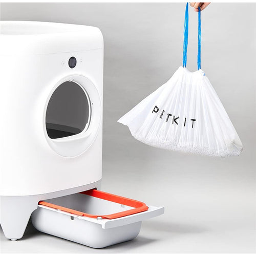 Petkit Replaced Waste Bags Portable Cat Litter Waste Receptacles Bags for Pura MAX/ Pura MAX 2 / Pura Max Pro Pet Cat Litter Tray Box