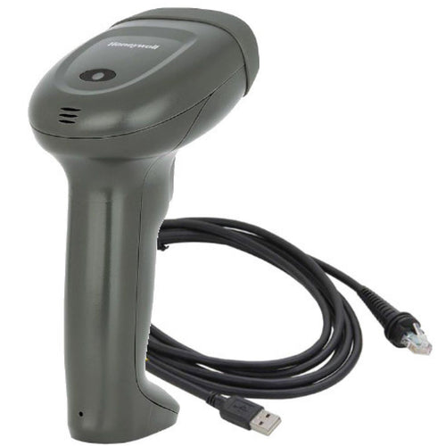 Honeywell HH490 Handheld 2D Scanner, Scans 1D/2D Barcodes, USB Kit, Black, 1.5M USB QR Code