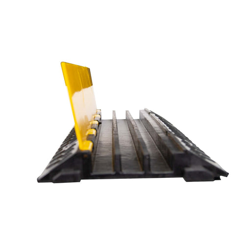 Dynamix FCP-3CH-1000 Floor Cable Protector - 3-Channel - Max Load 10 Tons - 1000mm