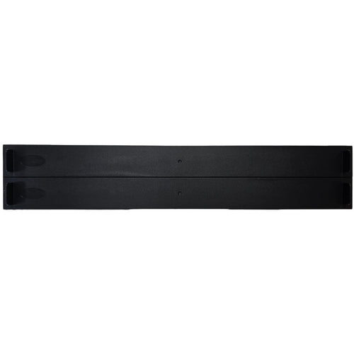 RackPower RP021TMP - Rack Panel 2U Black Toolless Mount ABS Plastic