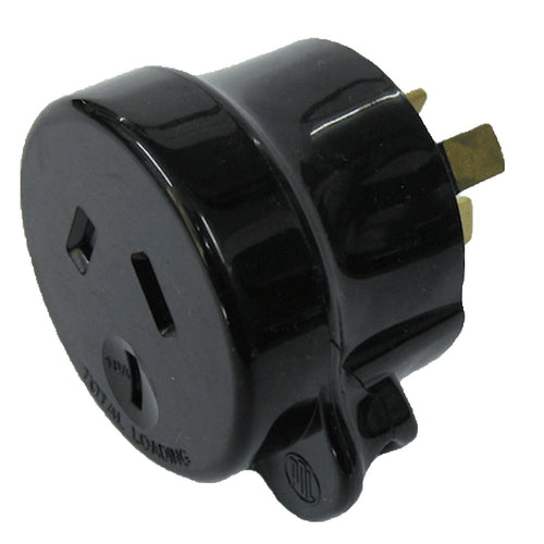 KNZP19-01 - 10A Schneider 940 Tapon 3pin plug black