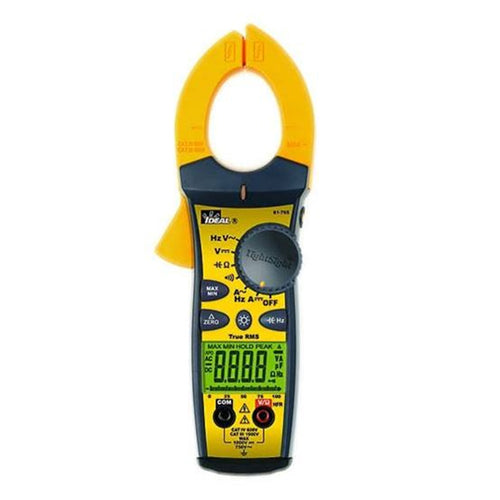 IDEAL INDUSTRIES IDL61-765 - 660A AC/DC TRMS TightSight Clamp Meter CAT IV 600V & CAT III 1000V Rating
