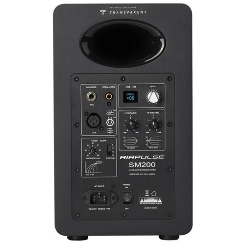 Airpulse by Edifier SM200 Flagship Precision Dual Active Studio Monitor Speaker (Single) - Black