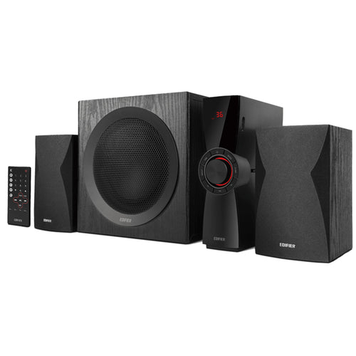 Edifier CX7 Nice 69W 2.1 Desktop PC Gaming Speaker System with Bluetooth - Black