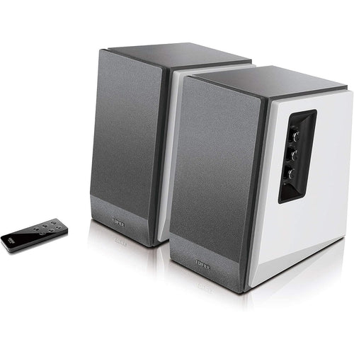 Edifier R1700BT 66W Powered Bookshelf Speaker System with Bluetooth 5.1 - Silver