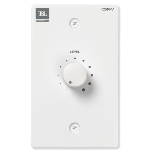 JBL PROFESSIONAL CSRV-WHT - CSM + VMA WALL VOLUME CONTROLLER