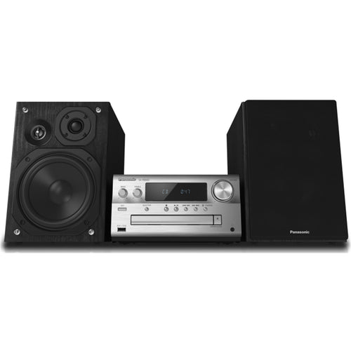 Panasonic SC-PMX92 120W Premium Hi-Res Stereo Micro System with 3-Way Speakers - Silver