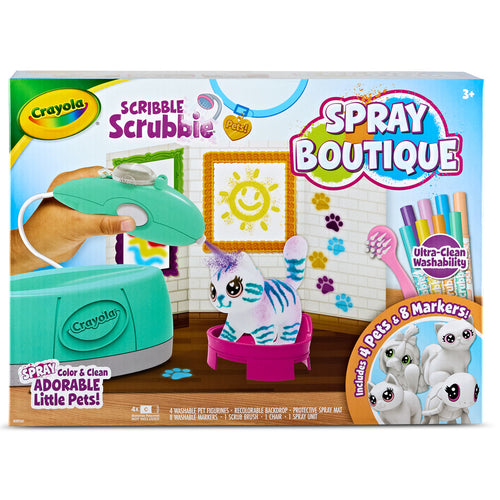 Crayola 1001986 Crayola 74 0228 Crayola Scribble Scrubbie Spray Boutique