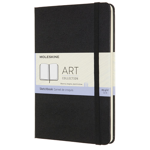 Moleskine ARTQP054 Art Sketchbook Medium Black