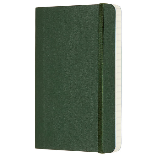 Moleskine QP611K15 Notebook Pocket Ruled Myrtle Green Soft