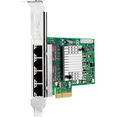 593743-001 - HP NC365T 1GbE RJ-45 4-Port PCI-E-2.0x4 Ethernet Controller (Intel 82580)