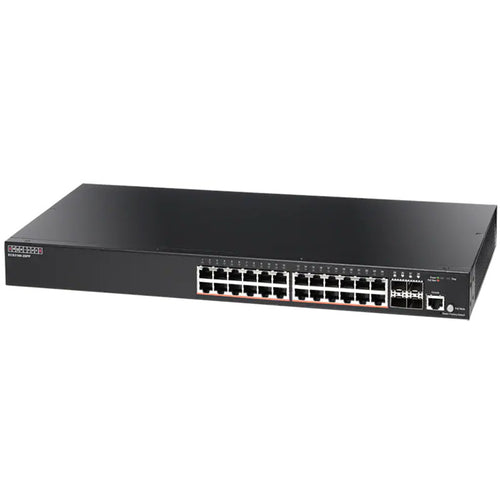 EDGECORE ECS2100-28P - 24 Port Gigabit PoE+ Web Smart Pro Switch