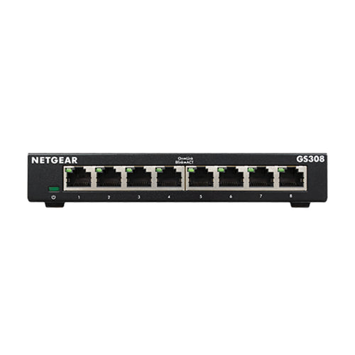 NETGEAR GS308 8-Port Gigabit Unmanaged Switch - 1GbE x8