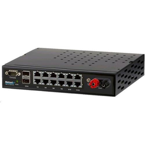 WS-12-250-DC - Netonix 12 Port DC Powered Managed PoE Switch