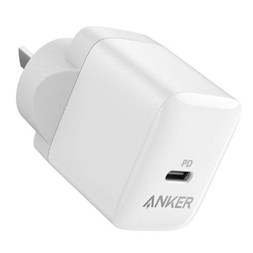 ANKER PowerPort III 20W PD USB-C Wall Charger - White, Up to 20W PD Fast Charging