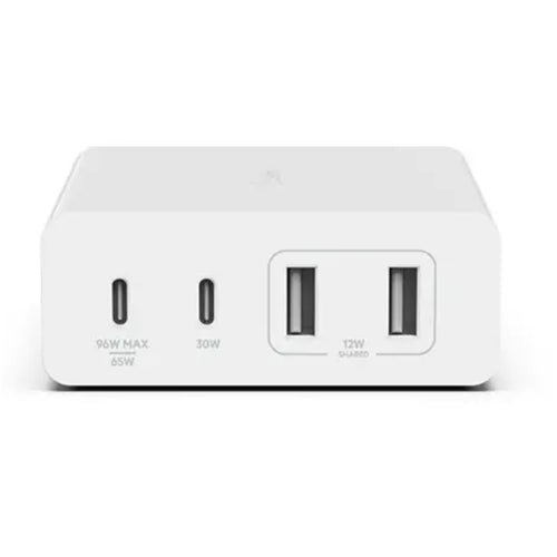 Belkin BoostCharge Pro 108W 4-Port GaN USB-C Charger - White