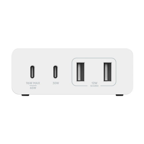 Belkin BoostCharge Pro 108W 4-Port GaN USB-C Charger - White