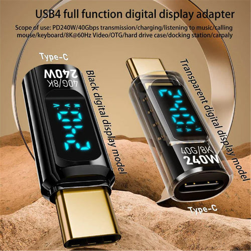 CLink CL-USBC-CON USB-C 240W Power Delivery Adapter USB4, PD 3.1, 8K Video Support