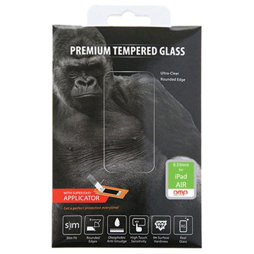 OMP Screen Protectors M9951 - OMP iPad Air/Air 2 Premium Tempered Glass Screen Protector