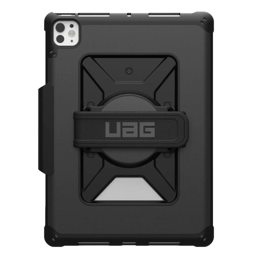 Urban Armor Gear Metropolis Series Case for iPad Pro 11" ( M5 /M4 ) with Hand Strap - Black