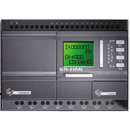 PLC with LCD (AC version ) and USB programming cable