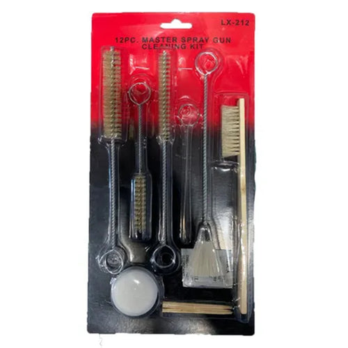FM.LX-212 - FORMULA SPRAYPISTOLEN REINIGUNGSSET 12-TLG. MIT SCHMIERMITTEL
