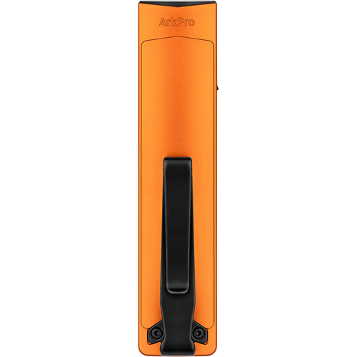 Olight ArkPro Flat Unibody EDC Flashlight (Orange CW) 4 Lights, 7 Configurations, UV, 1500 Lumens, 205M Beam, Internal 2000mah Battery