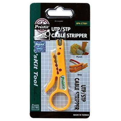ProsKit 8PK-CT001 Pro UTP/STP Cable Stripper Stripping Tool