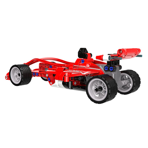 CaDA RC Brick Model Pullback Formula Racing For Ages 6+!