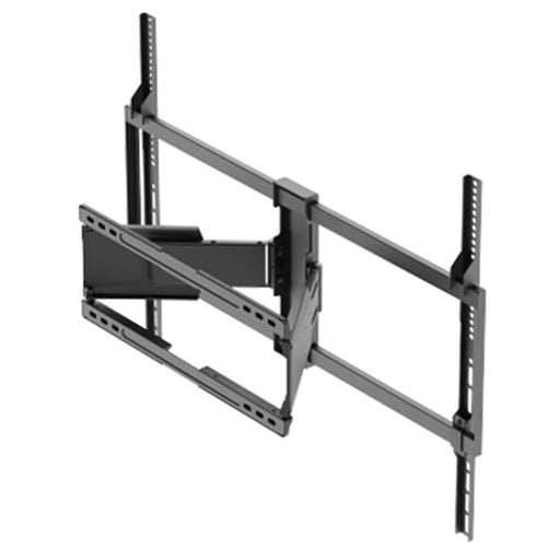 KONIC 50"-100" Full-Motion TV Wall Mount Ultra Slim Heavy Duty - Weight Capacity 65kg - Swivel Range +30~-30