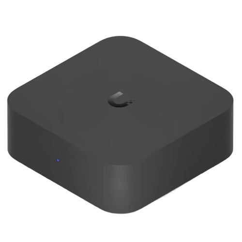 Ubiquiti UniFi Play PoE Audio Port Black, a digital audio streamer with an ultra-compact, versatile design and an intuitive control system, supporting multiple music streaming services and scalable multi-zone installations