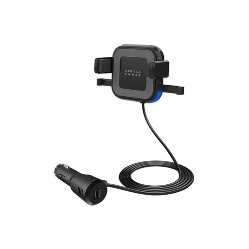 MB-WCS-02 - Mbeat Gorilla Power 10W Kabelloses Auto-Ladegerät mit 2.4A USB-Anschluss
