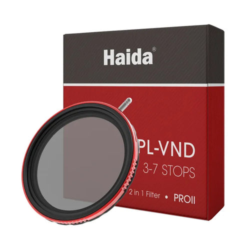 HD478172 - HAIDA PRO II C-POL + VARIABLE ND FILTER 3-7 STOP 72MM