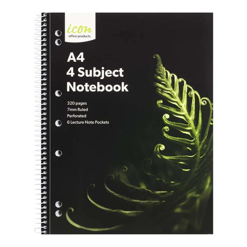 Okin ISNBSC007 - Icon Spiral Collegeblock A4 Softcover 320 Seiten