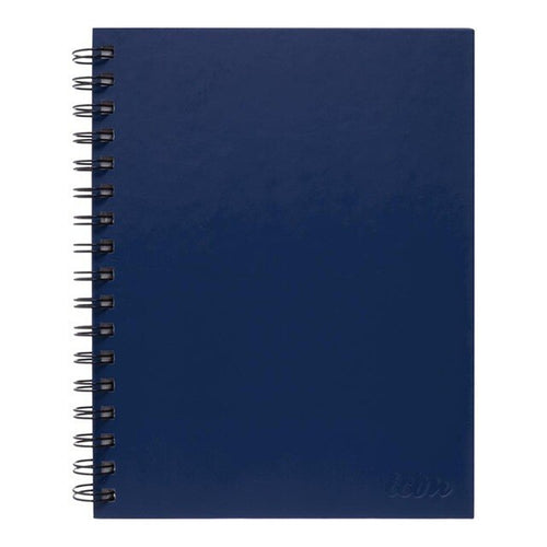ISNBHC003 - Okin Spiralnotizbuch A5 Hardcover Blau 200 S. FSC Mix*