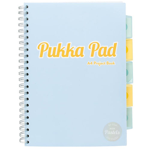 Pukka Pastel Project Book A4 Blue