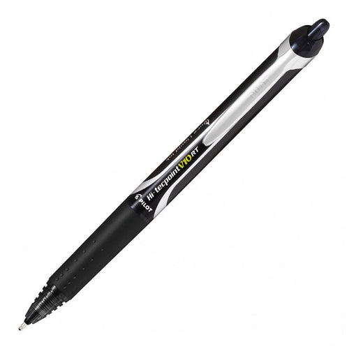BXRT-V10-B - Pilot Hi-Tecpoint V10RT Rollerball Broad Black (BXRT-V10-B)